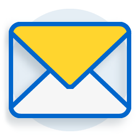 illustration of envelope to represent email